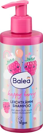 Fésülést könnyítő sampon Happy Berry, málna illattal, 250 ml