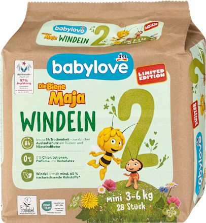 Öko pelenka mini, 2-es méret, 3-6 kg, 28 db