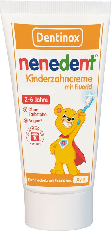 NENEDENT GYERMEK FOGKRÉM FLUORIDDAL/XILITTEL 50ML