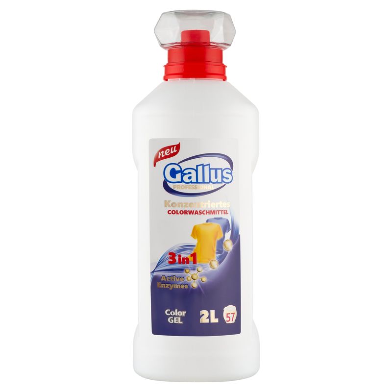 GALLUS PROFESSI. 3IN1 MOSÓGÉL SZÍNES 57 M. 2 L