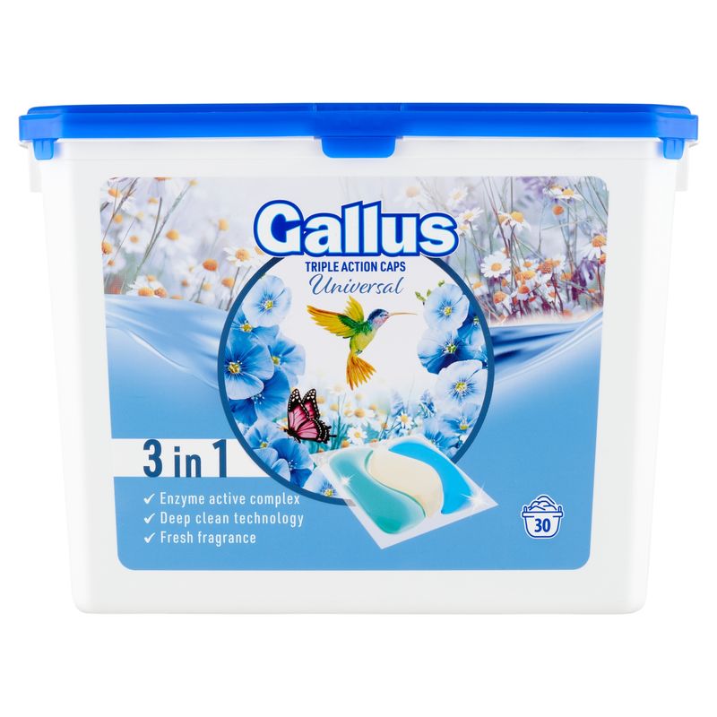 GALLUS MOSÓKAPSZULA 3IN1 UNIV. 30 db