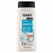 Isana Men Sensitiv 3in1 tusfürdő gél férfiaknak 300 ml