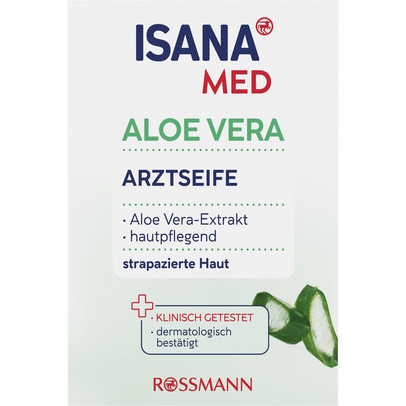 Isana Med Aloe Vera orvosi szappan - 100 g