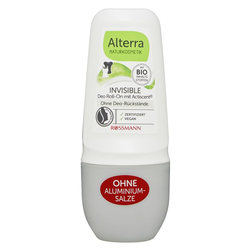Alterra Invisible golyós dezodor - 50 ml
