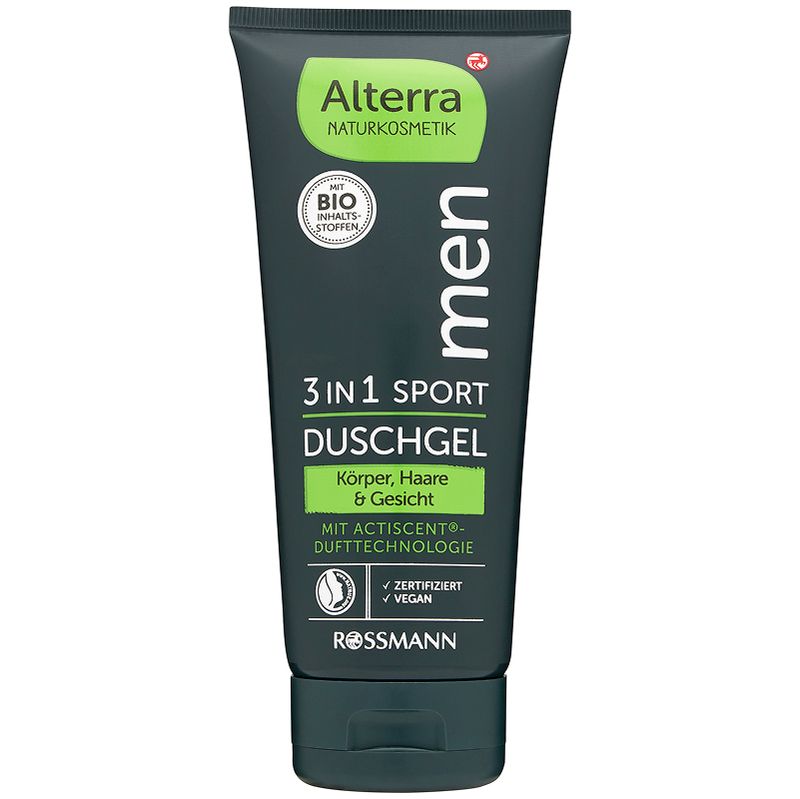 Alterra férfi tusfürdő - 200 ml