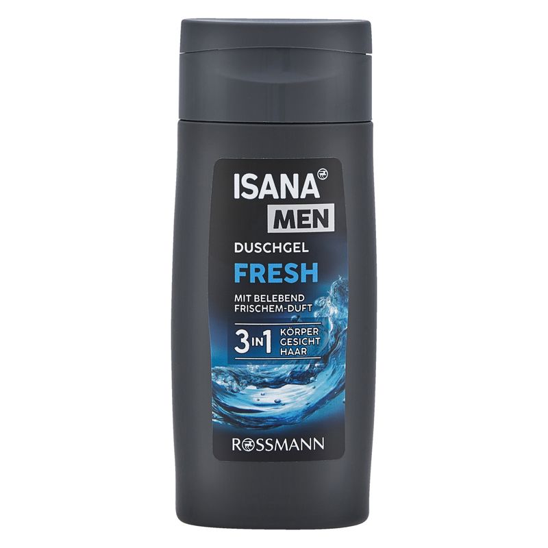 Isana Men Fresh mini tusfürdő - 50 ml
