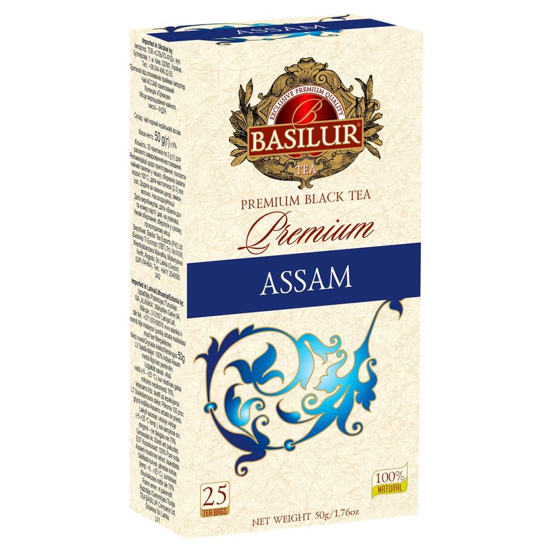 BASILUR PREM. ASSAM FEK.TEA 25FILTER