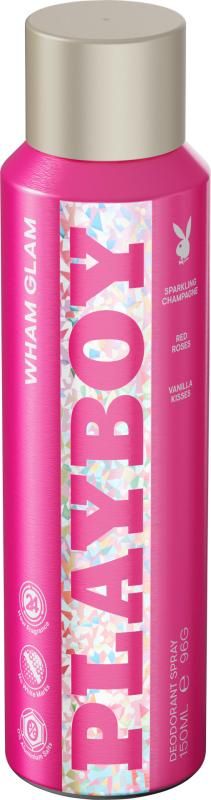 Playboy Wham Glam női Deo Spray 150 ml
