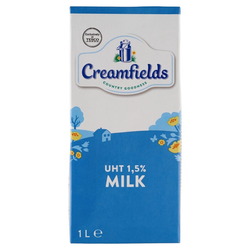 Creamfields UHT tej 1.5% 1 L QQ