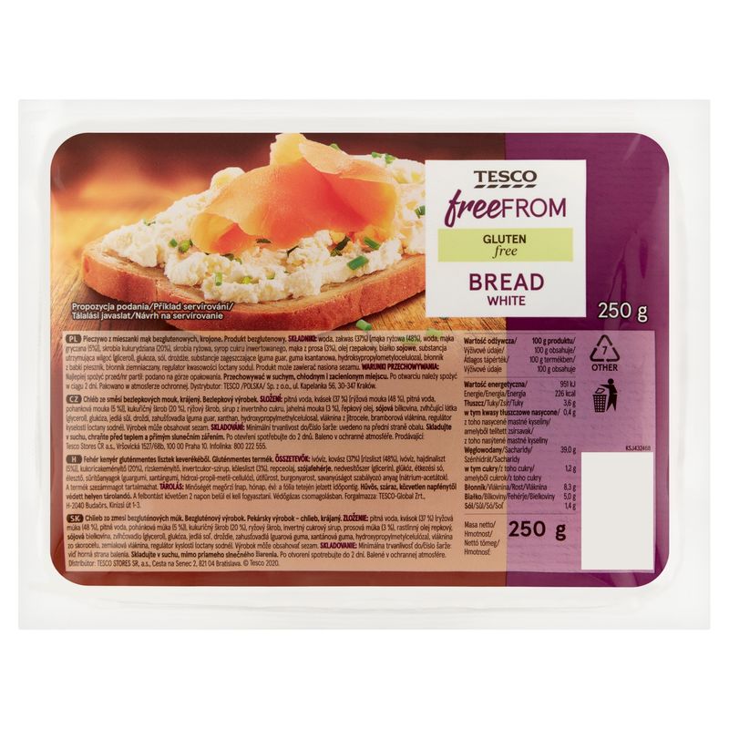 TFF FEHÉR KENYÉR SZELETEK GM 250 g