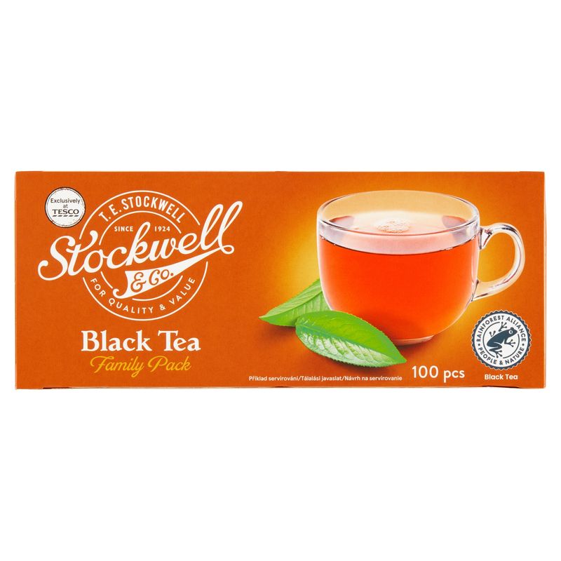 TV BLACK TEA 100 FILTER