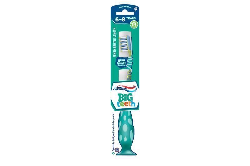 Aquafresh Big Teeth Soft fogkefe 6-8 éves korig