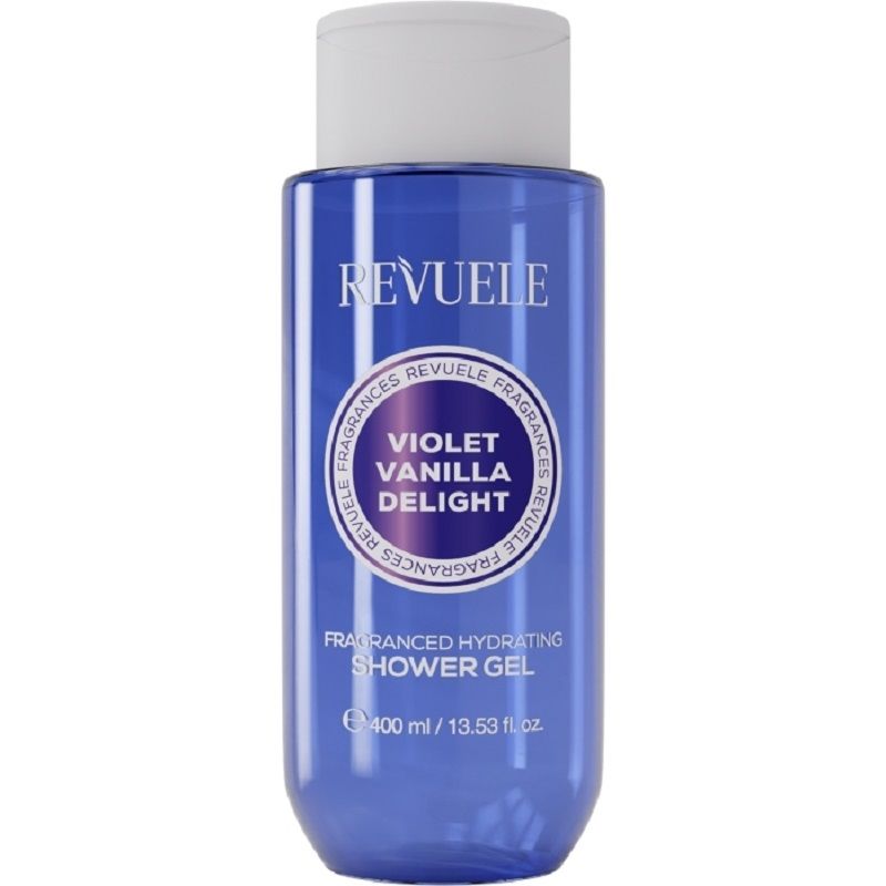Revuele Violet Vanilla Delight hidratáló tusfürdő - 400 ml