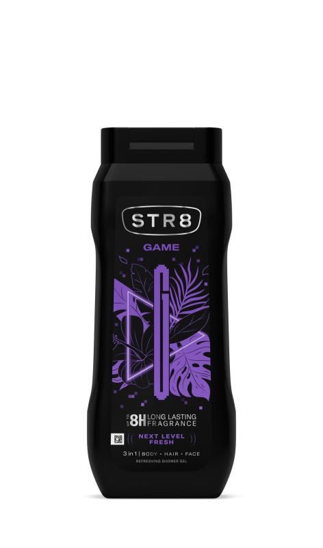 STR8 Game frissítő tusfürdő 400 ml