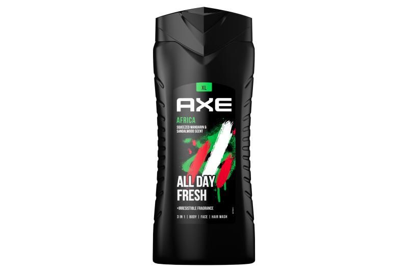 AXE Africa 3 in 1 tusfürdő testre, arcra, hajra 400 ml