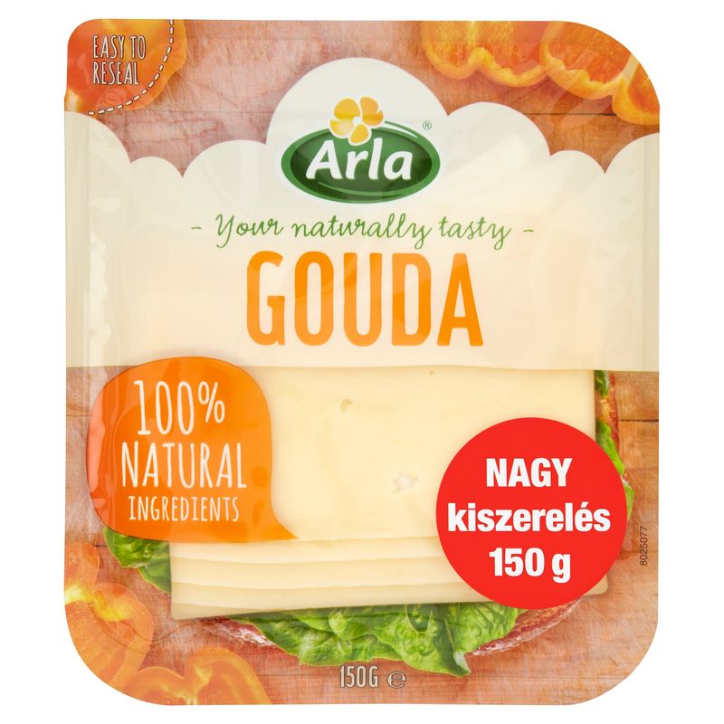 ARLA GOUDA SZELETELT 150G