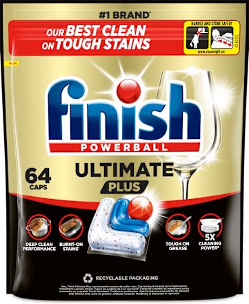 Mosogatógép tabletta Ultimate Plus Fresh, 64 db