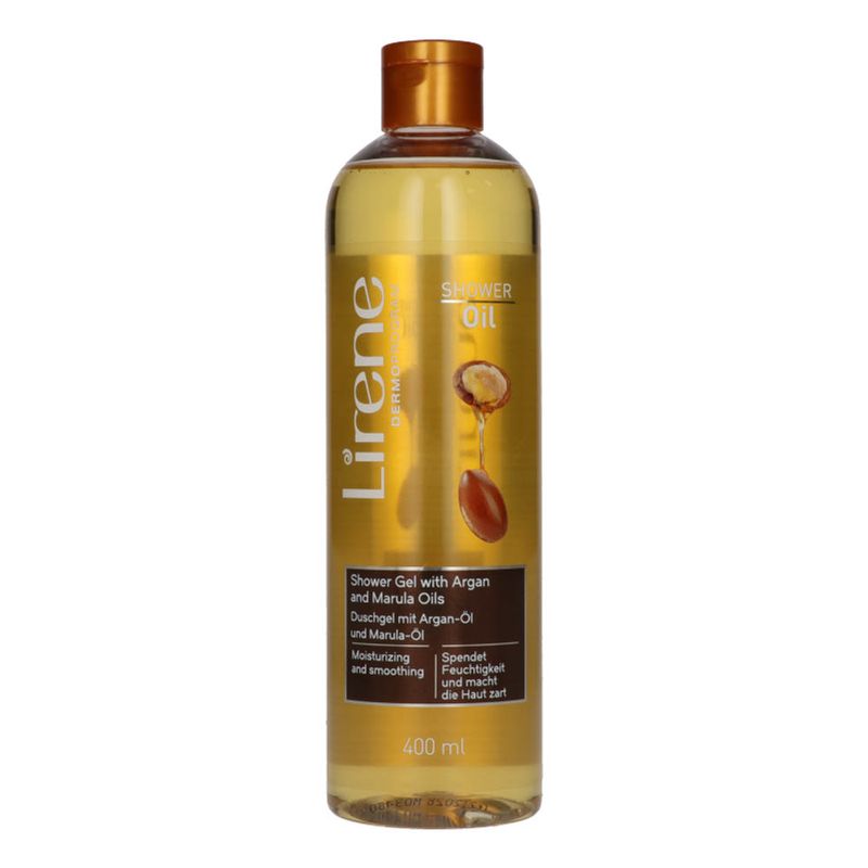 Lirene olajos tusfürdő argán- és marulaolajjal - 400 ml
