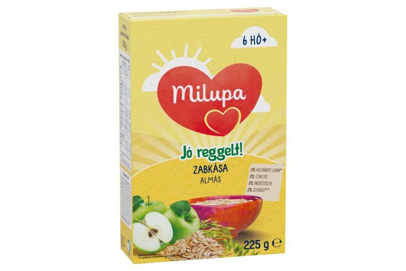 Milupa Jó reggelt! almás zabkása 6 hó+ 225 g
