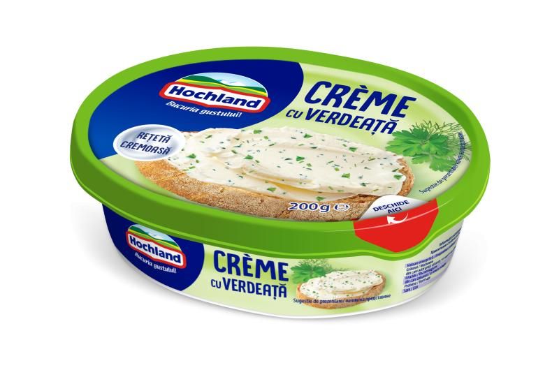 Hochland Créme friss krémsajt zöldfűszeres 200 g