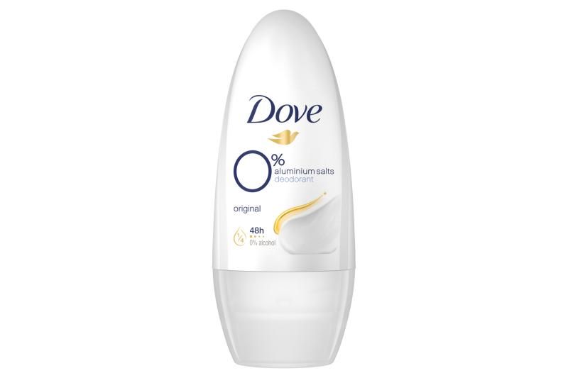 Dove Original 0% roll-on roll-on alumíniumsó-mentes 50 ml