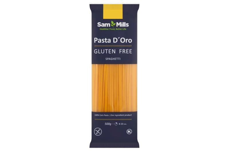 Sam Mills Pasta d'Oro Spagetti gluténmentes tészta kukoricából 500 g