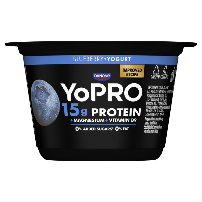 DANONE YOPRO ÁFONYÁVAL 160 g QQ