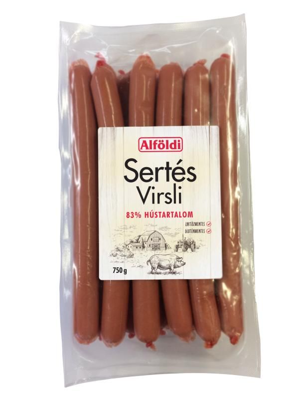 Alföldi sertés virsli 750 g
