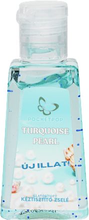 Kéztisztító zselé Turquoise Pearl, 29 ml