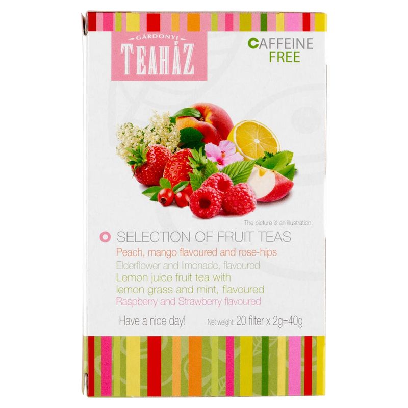 Gárdonyi Teaház gyümölcstea válogatás II. - 40 g