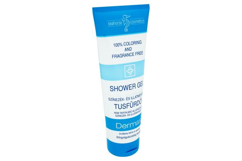 Dermax színezék- és illatmentes tusfürdő 250 ml