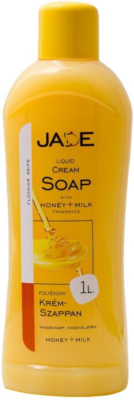 Jade folyékony krémszappan utántöltő Honey&Milk 1 L