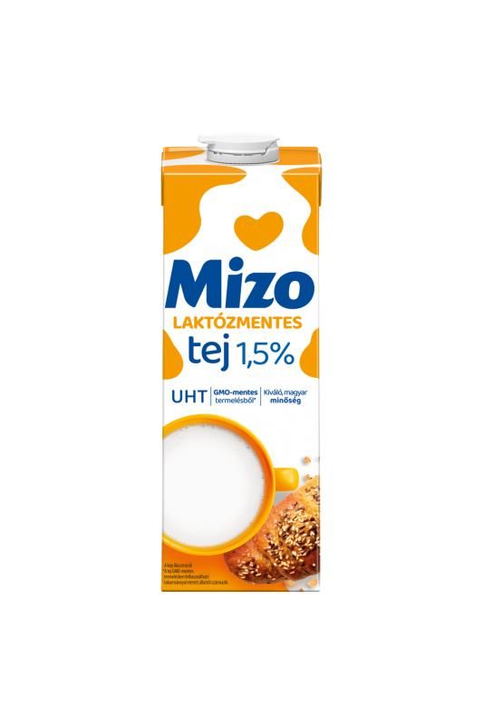 Mizo UHT zsírszegény, laktózmentes tej 1,5% 1 l