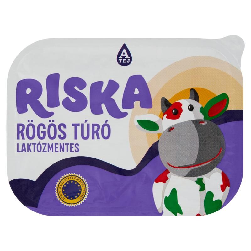 Riska laktózmentes rögös túró 250 g