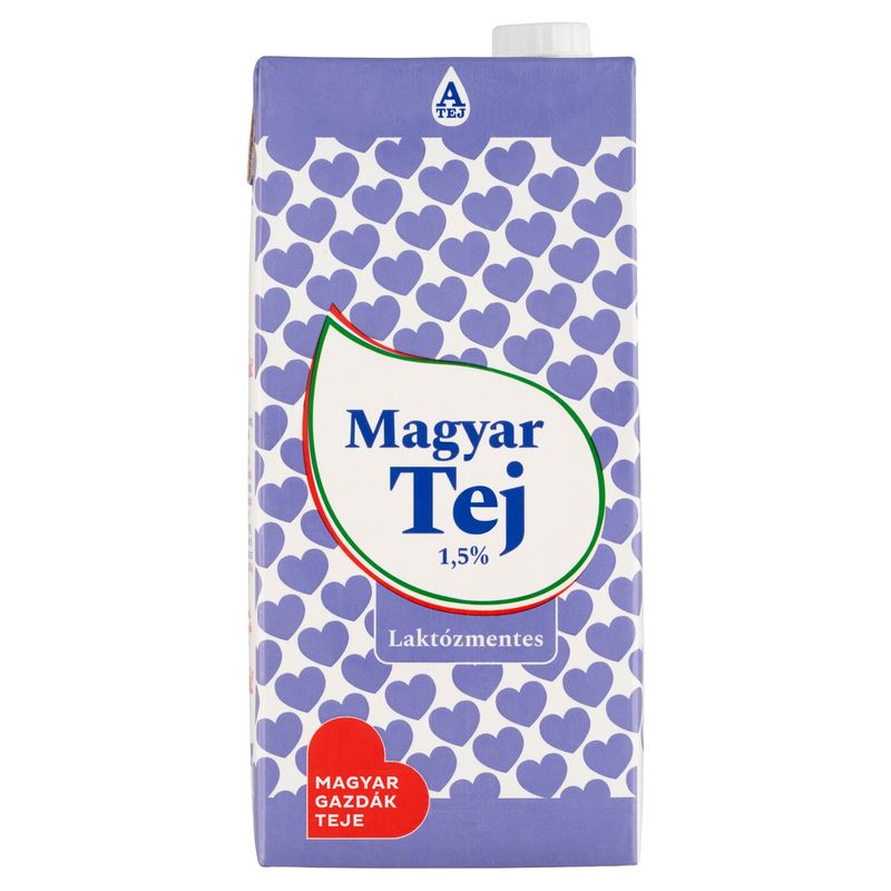 MAGYAR TEJ UHT TEJ LAKTÓZMENTES 1,5 % 1 L QQ