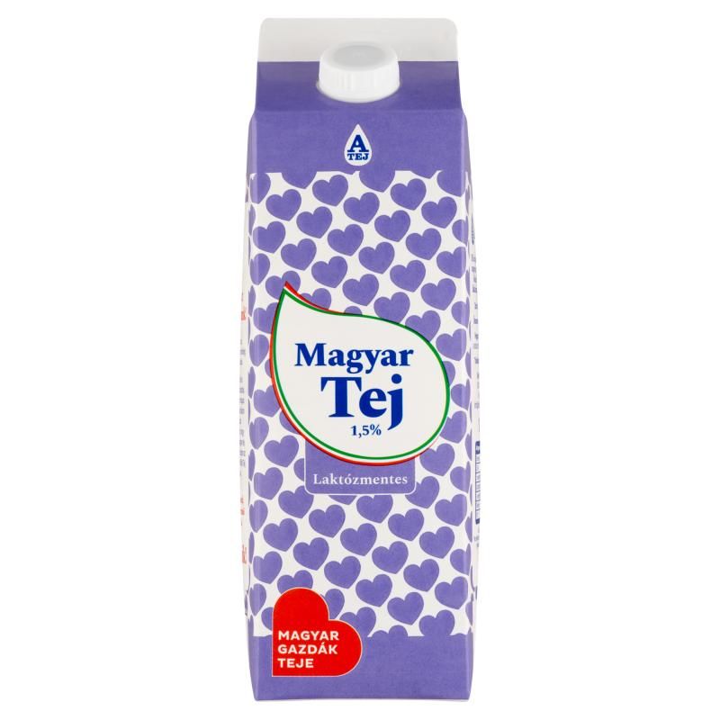 Magyar Tej ESL laktózmentes zsírszegény tej 1,5% 1 l