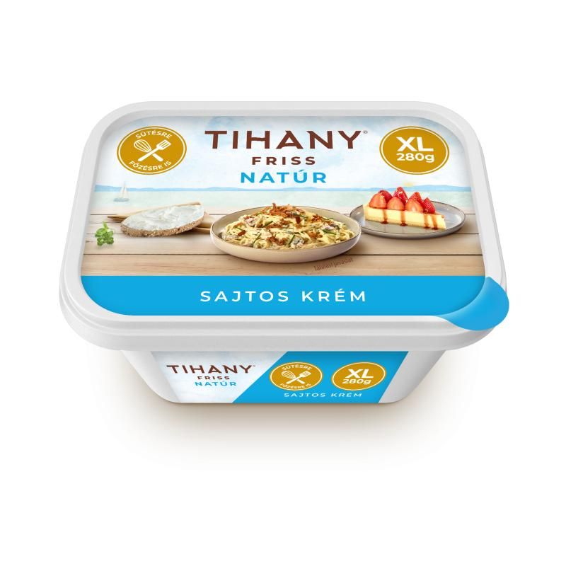 Tihany friss natúr sajtos krém 280 g