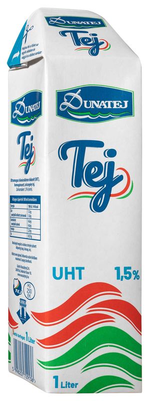 Dunatej UHT Tej 1,5%, 1l,