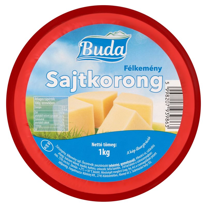 BUDA SAJTKORONG FÉLKEMÉNY 1 kg