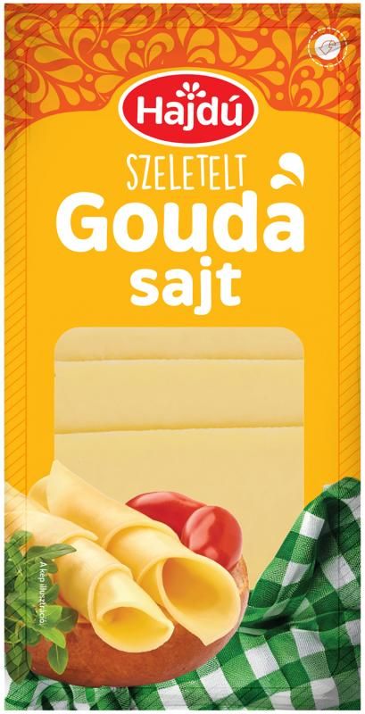 Hajdú Gouda sajt szeletelt 100 g
