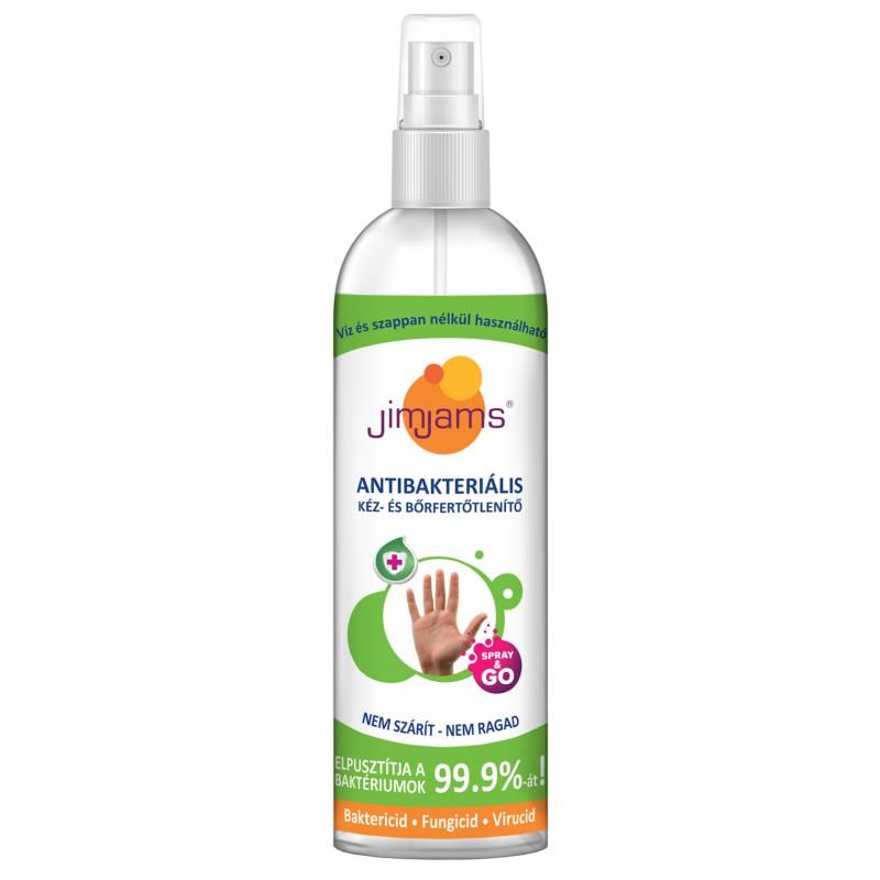 JimJams Antibakteriális bőr- és kézfertőtlenítő spray 250 ml