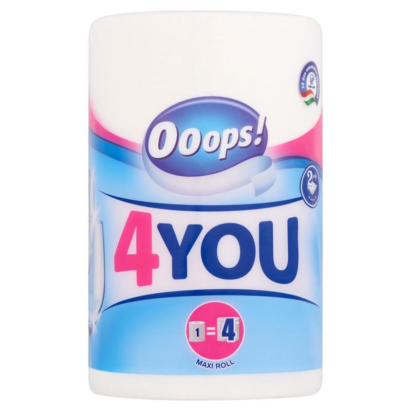 Ooops! 4You konyhai papírtörlő 2 rétegű - 1 db