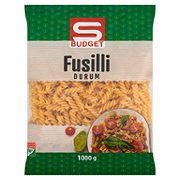 S-Budget Fusilli durum száraztészta 1000 g