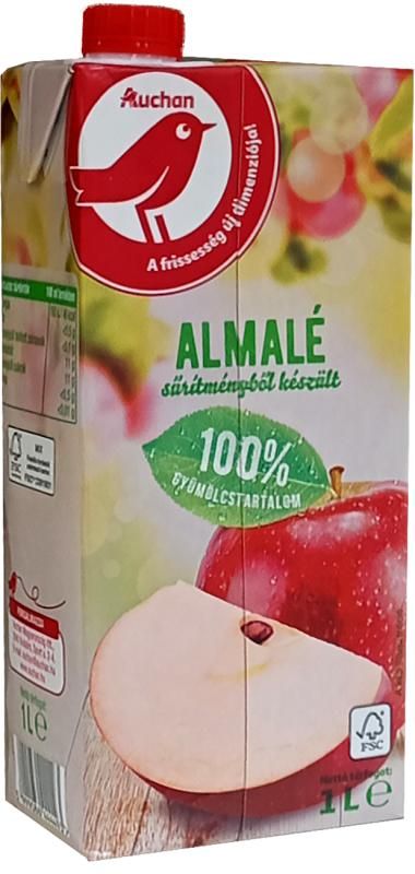 Auchan Kedvenc almalé 100% 1 l
