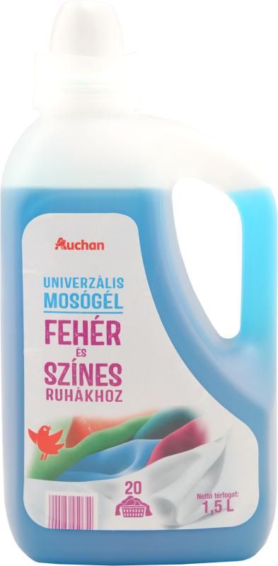 Auchan Kedvenc univerzális mosógél 20 mosás 1,5 l