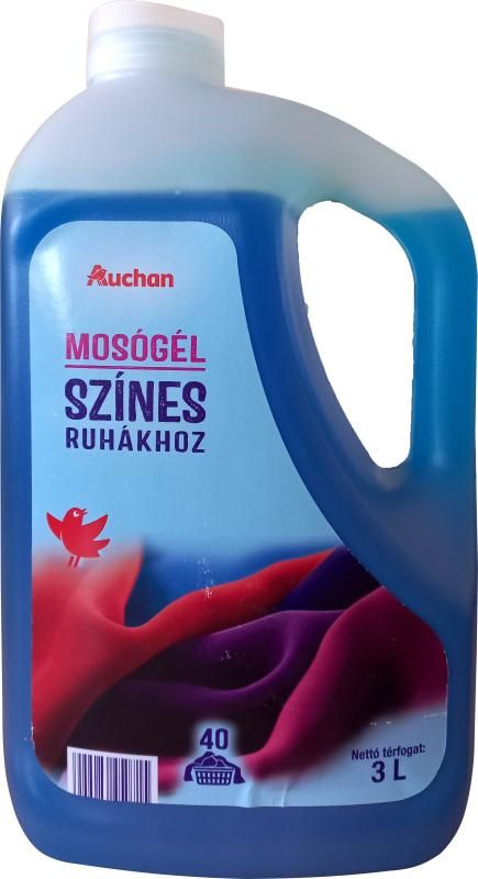 Auchan Kedvenc mosógél színes ruhákhoz 40 mosásos 3 l