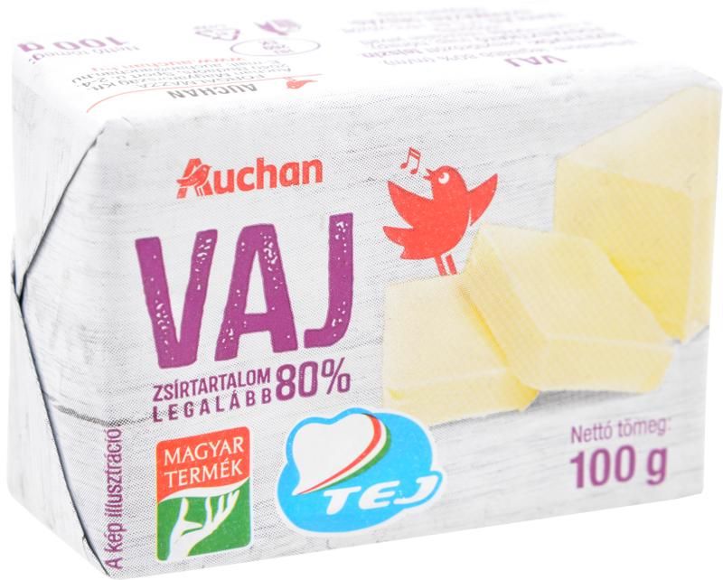 Auchan Kedvenc vaj 80% 100 g