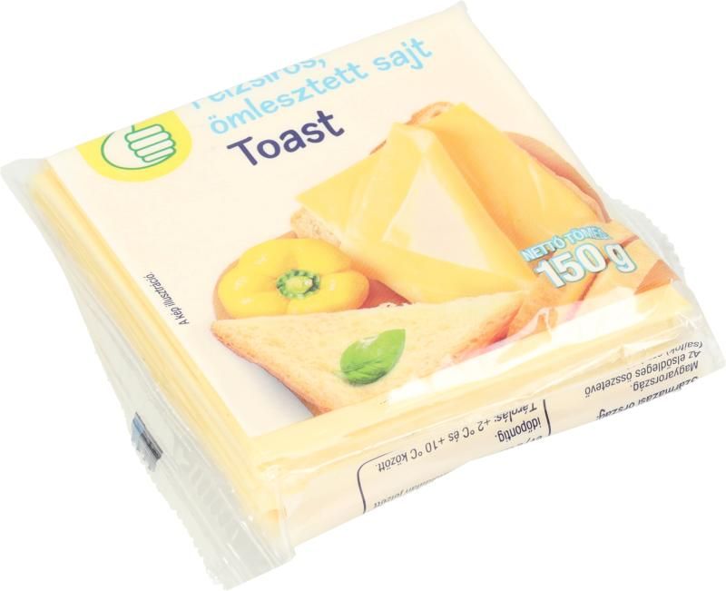 Auchan Tipp ömlesztett sajt (lapka-toast)150 g