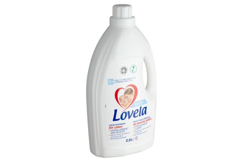 Lovela Baby folyékony mosószer színes ruhákhoz 32 mosás 2,9 l