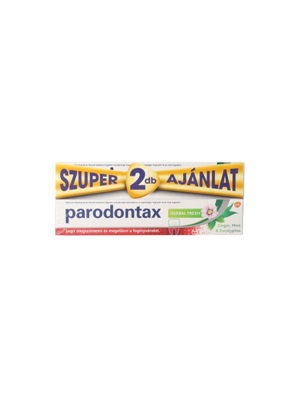 Parodontax Herbal Fresh fogkrém duopack 2x75 ml - 150 ml